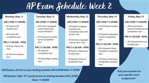 AP Exam Sch 2